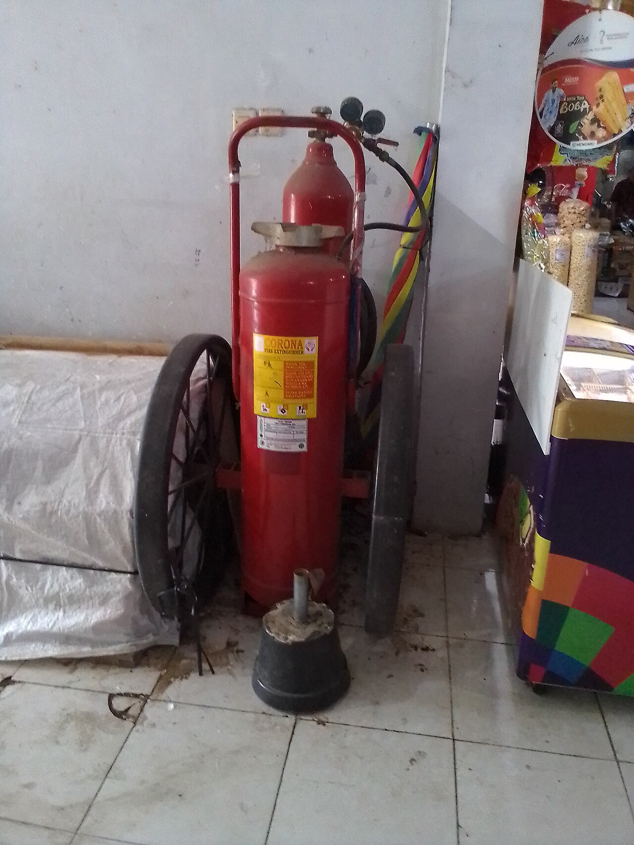 Operasi pemadaman kebakaran panggul